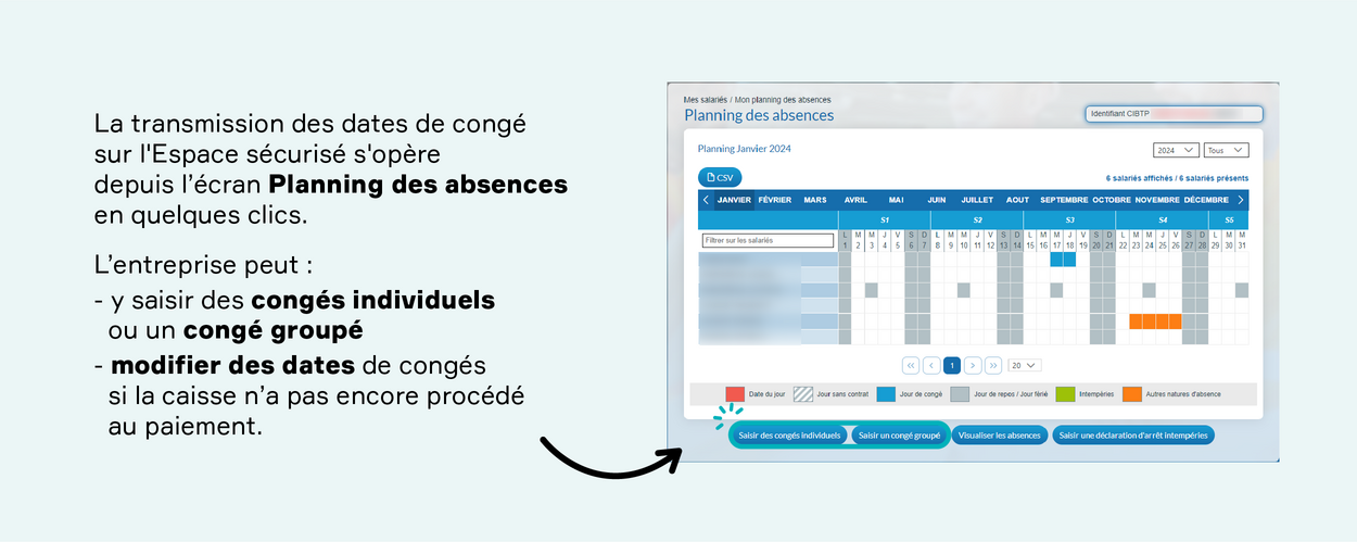 Caisse Du Sud Ouest D Posez Les Demandes De Cong S Sur Lespace S Curis